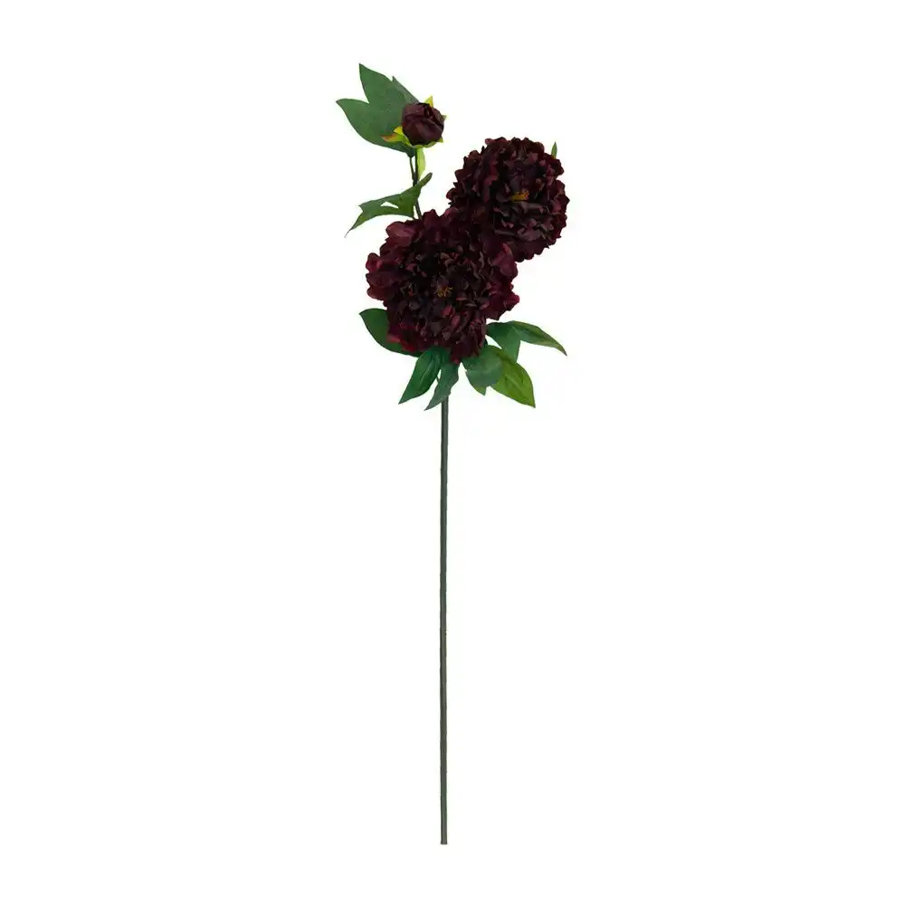 Artificial Flowers - Carnation Trio Stem RED 95cm