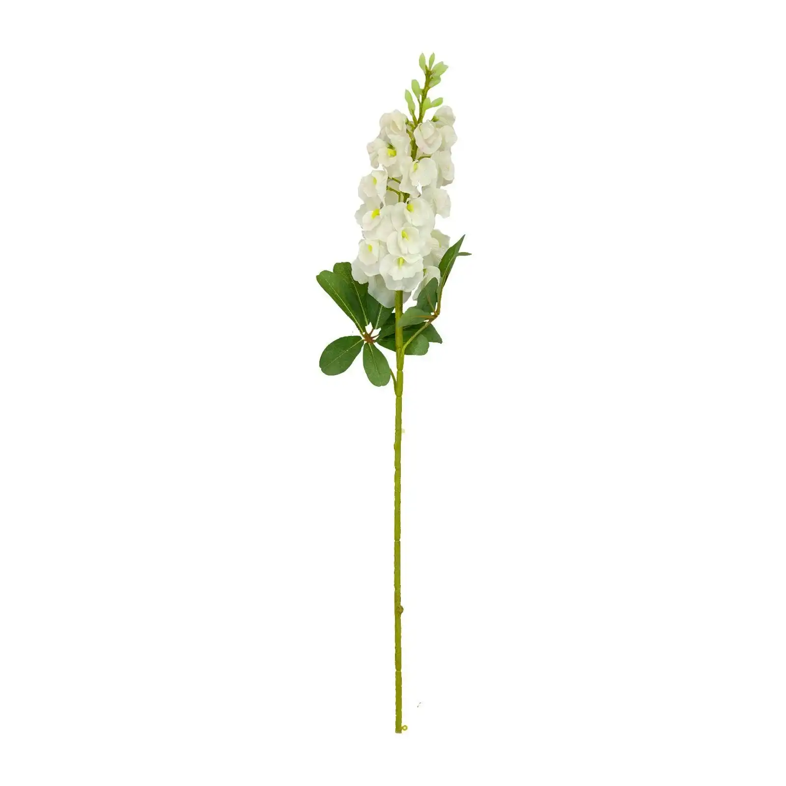 75cm Artificial Lupin Stem - White