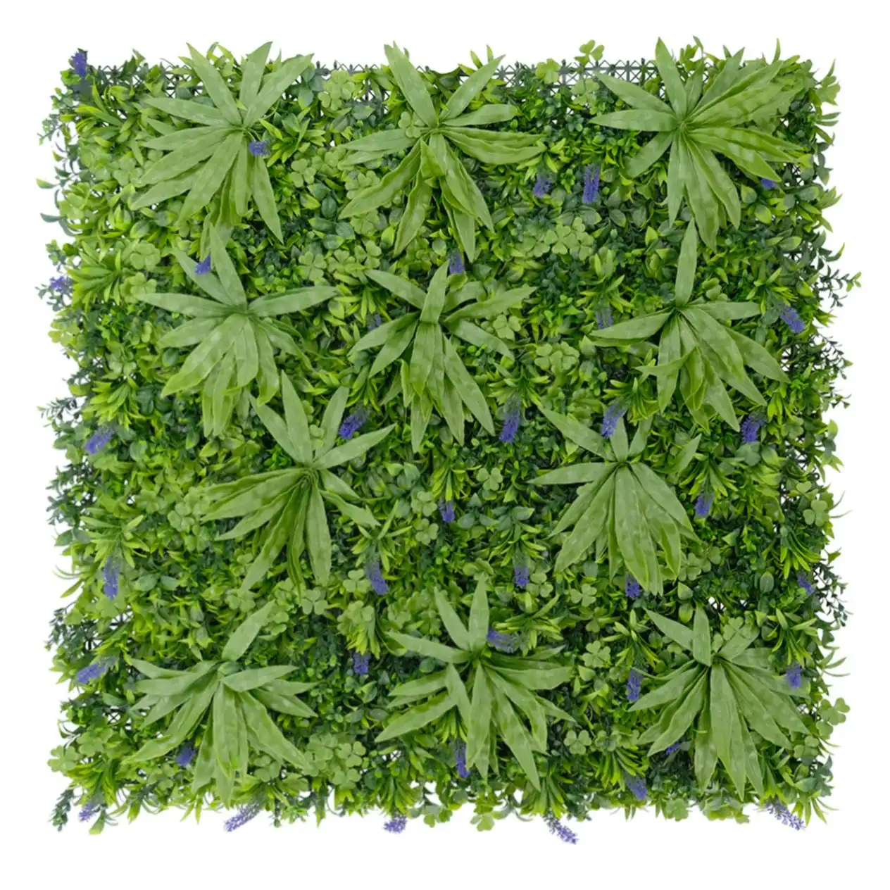 Artificial Hedge - Tropical Lavender - 100 x 100cm