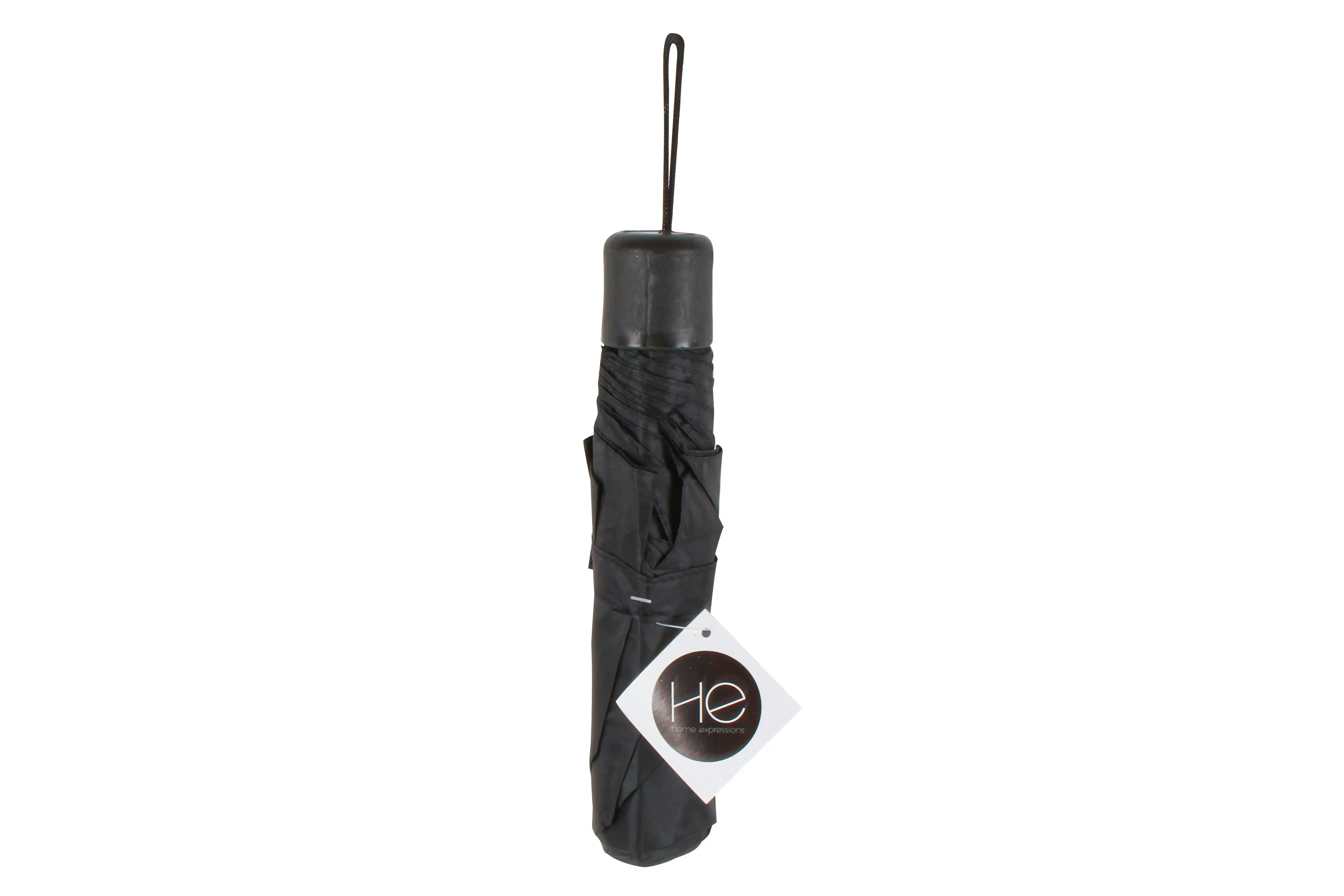 3 Section Black Umbrella