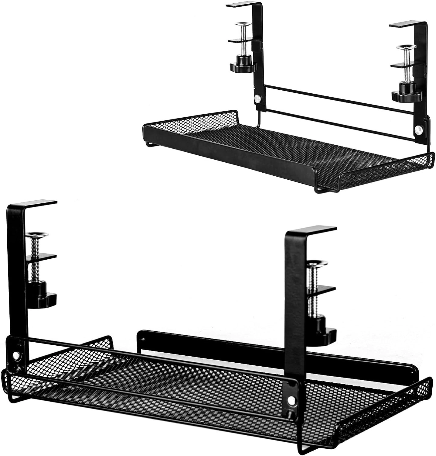 Under Desk Cable Management Tray 2Pk