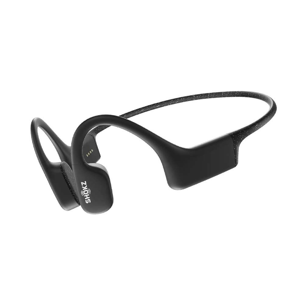 SHOKZ OpenSwim Waterproof Wireless Bone Conduction Headphones - Black