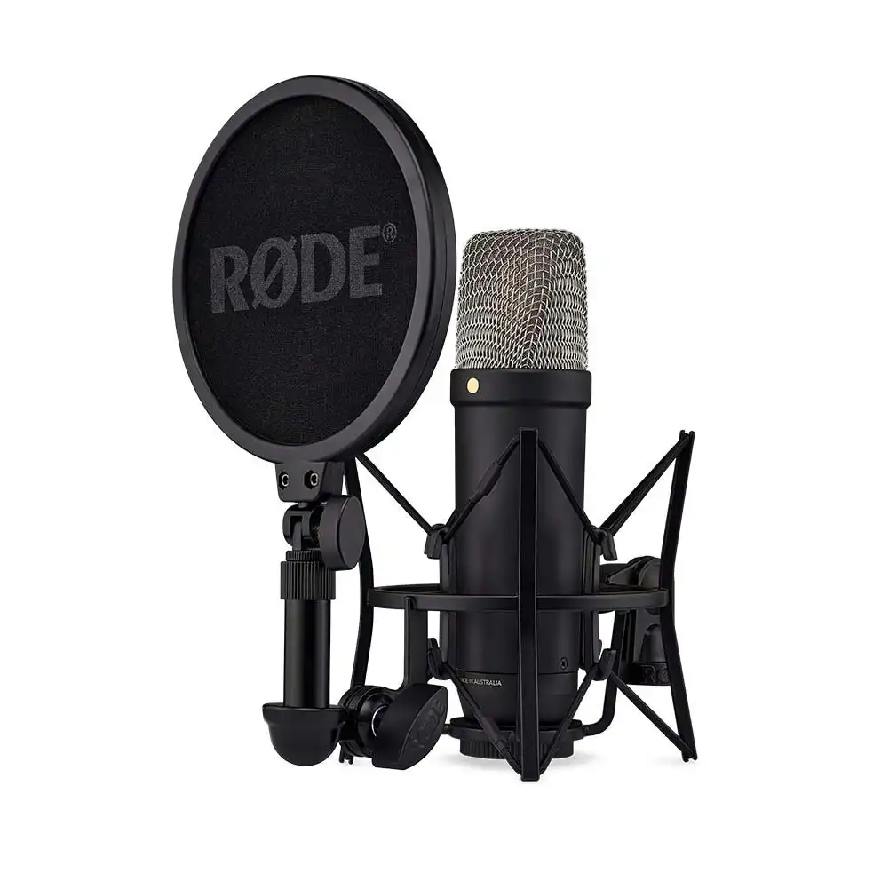 RODE NT1 5th Generation XLR/USB Studio Condenser Microphone - Black (NT1GEN5B)