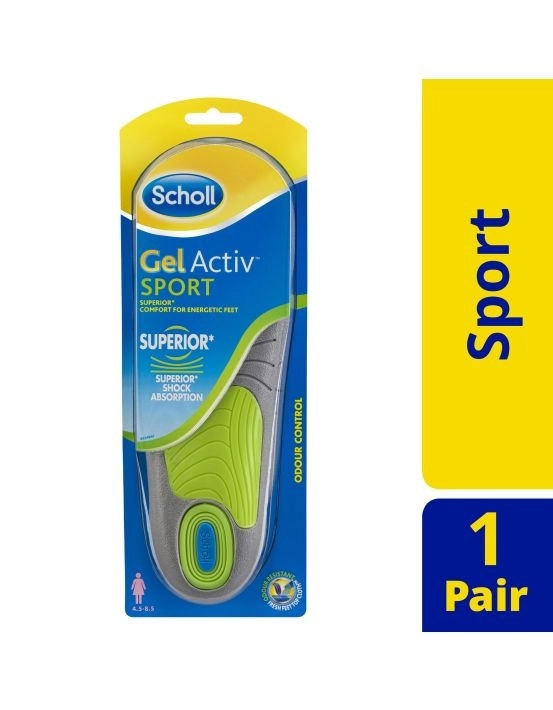 Scholl Gel Activ Sport Insoles Women 1 Pair