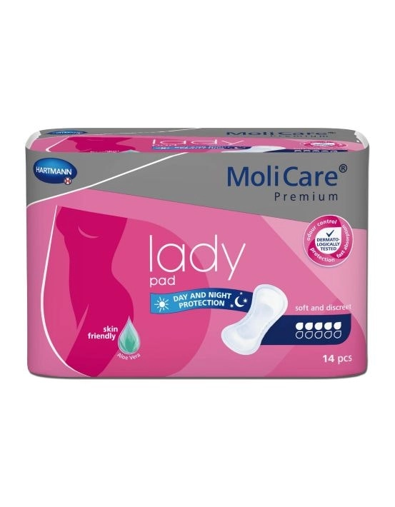 Molicare Premium Lady Pads 5 Drops 14 Pack