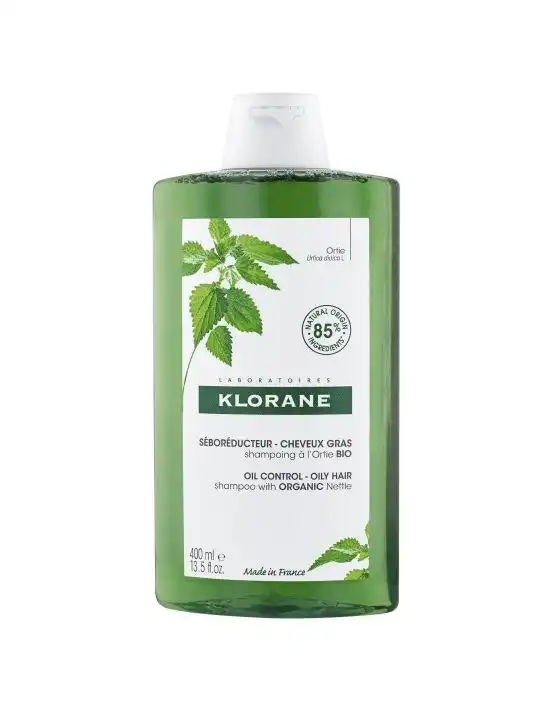 Klorane Oil Control Organic Nettle Shampoo 400ml