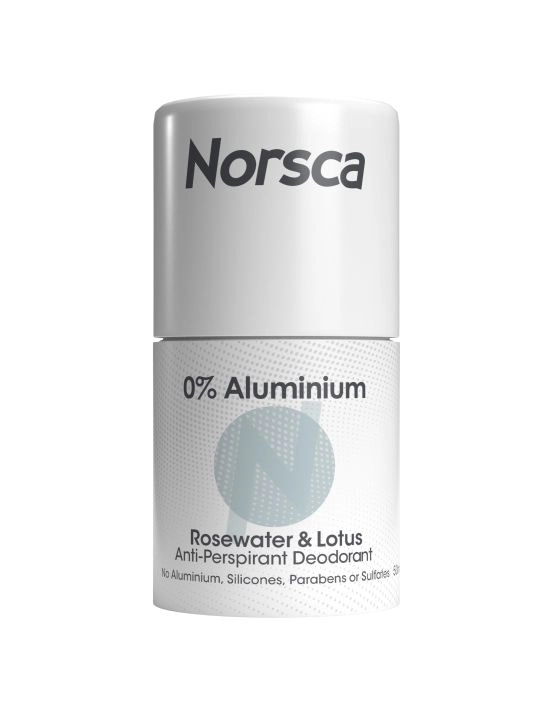 Norsca Aluminium Free Rosewater & Lotus Roll On Deodorant 50ml