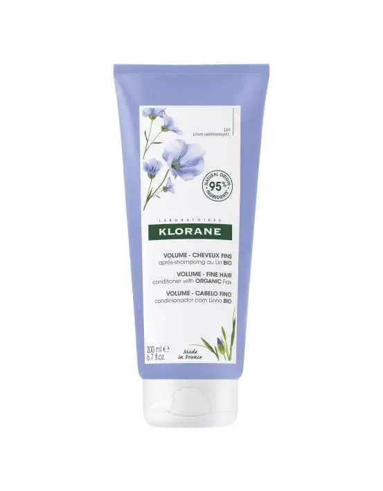 Klorane Volumising Conditioner with Organic Flax 200ml