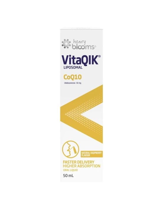 Henry Blooms VitaQIK Liposomal Energy CoQ10 50ml