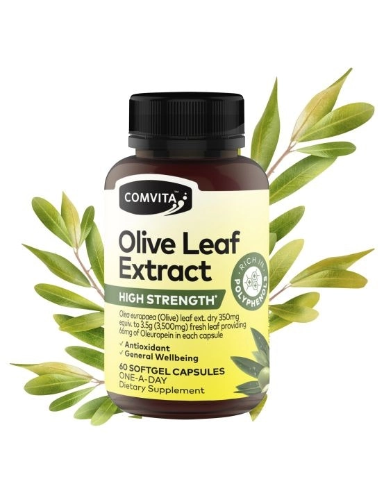 Comvita Olive Leaf Extract High Strength 60 Capsules