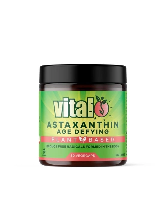 Vital Plant Based Astaxanthin Age Defying 30 Vegecaps