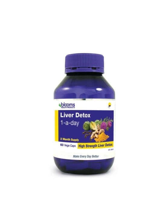 Henry Blooms Liver Detox 1-A-Day 60 Capsules