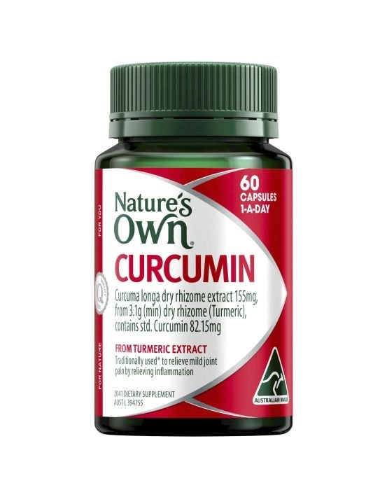 Nature's Own Curcumin 60 Capsules