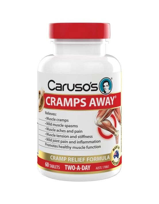 Caruso's Natural Health Cramps Away 60 Tablets