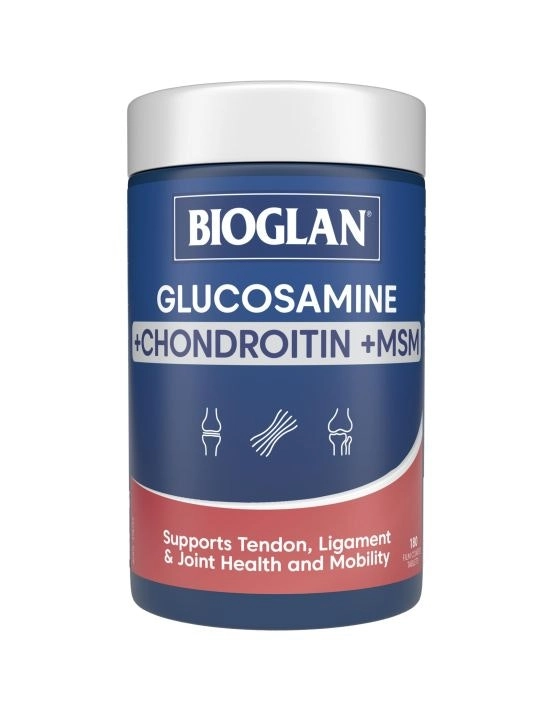 Bioglan Glucosamine Chondroitin + MSM 180 Tablets