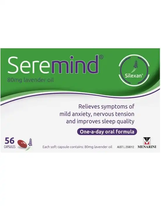 Seremind 80mg 56 Capsules