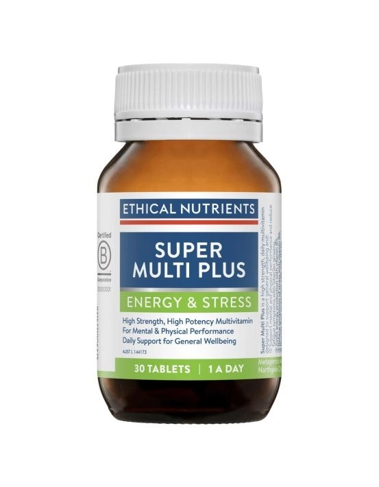 Ethical Nutrients Super Multi Plus 30 Tablets