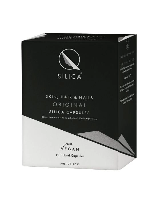 Qsilica Skin Hair & Nails 100 Vegan Capsules