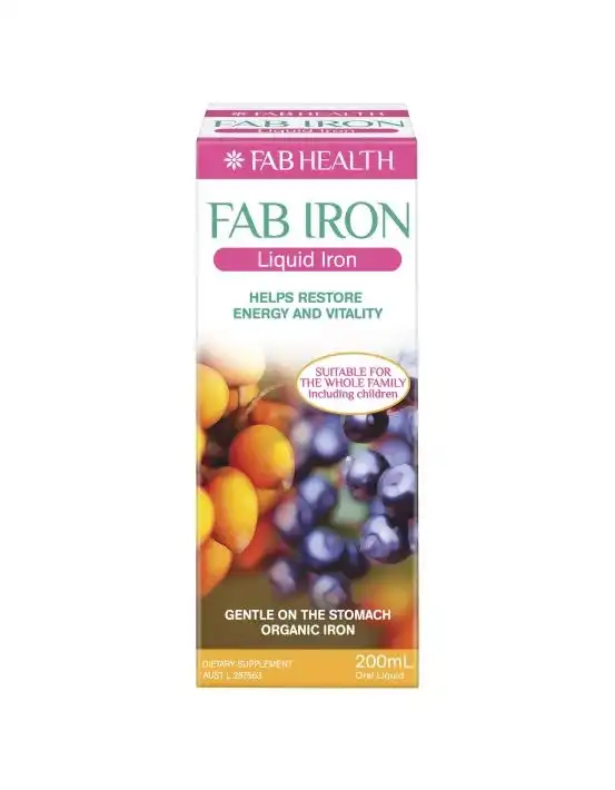 Fab Iron Liquid Iron 200ml