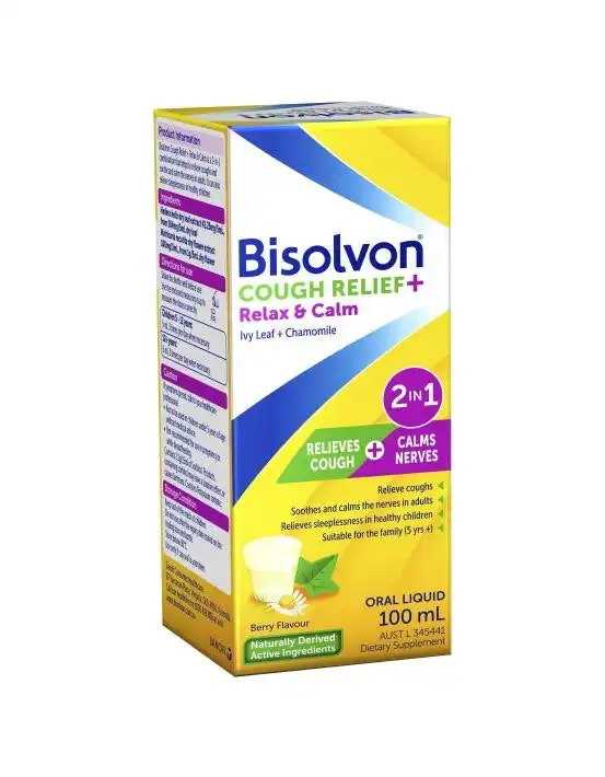 Bisolvon Cough Relax & Calm 100ml