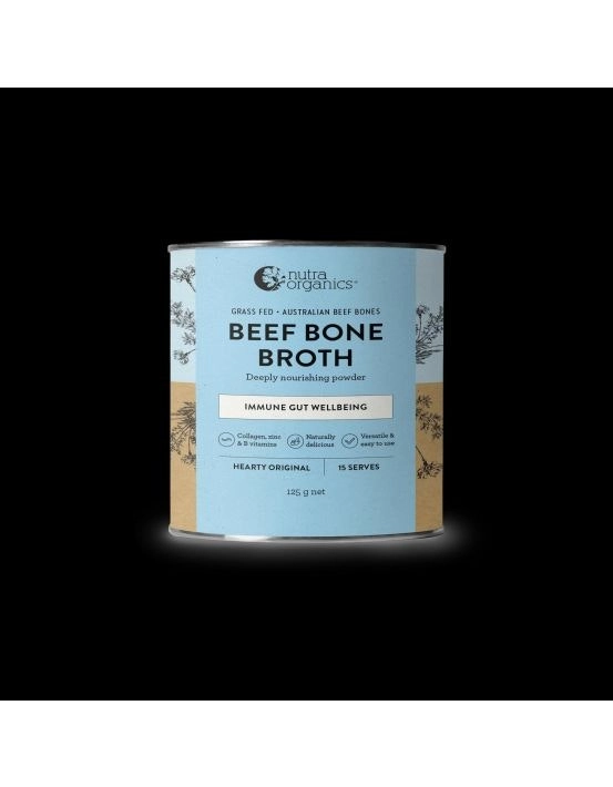 Nutra Organics Beef Bone Broth Hearty Original 125g