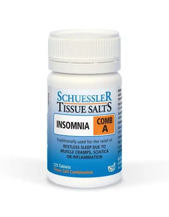 Martin & Pleasance Schuessler Comb A Insomnia 125 Tablets