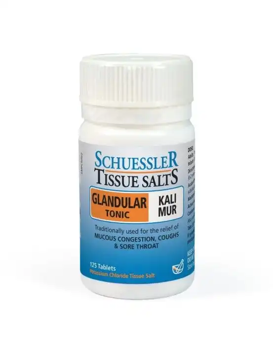 Martin & Pleasance Schuessler Kali Mur Glandular Tonic 125 Tablets