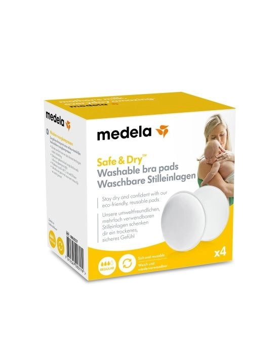 Medela Washable Bra Pads 4 Pack