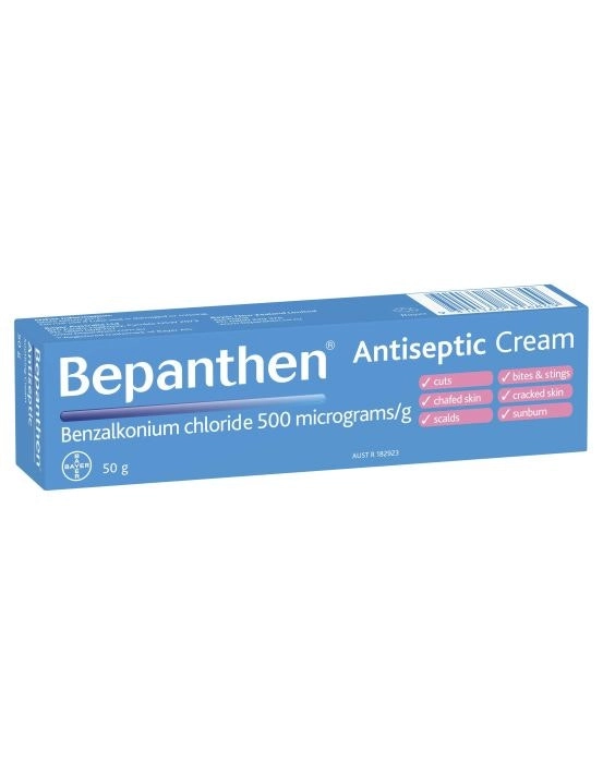 Bepanthen Antiseptic Soothing Cream 50g