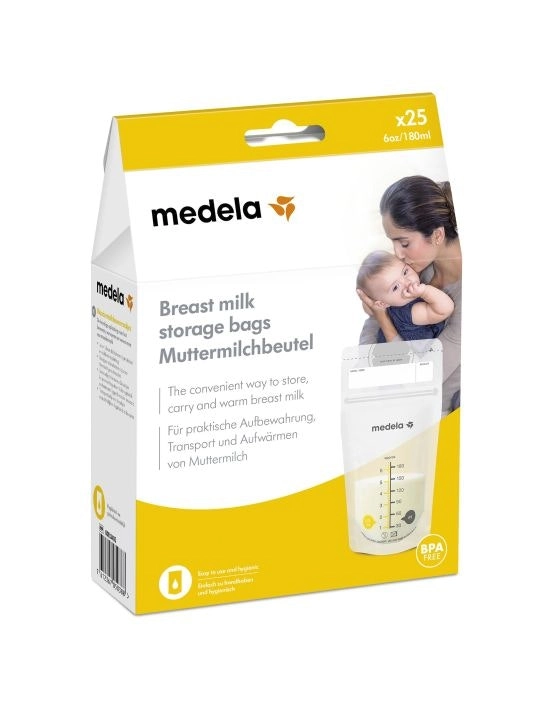 Medela Breast Milk Storage Bags 25 Pack