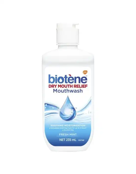 Biotene Dry Mouth Relief Mouthwash Fresh Mint 235mL