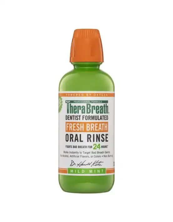 Therabreath Mild Mint Oral Rinse 473ml