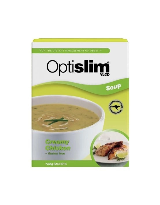 OptiSlim VLCD Soup Creamy Chicken 7 x 55g