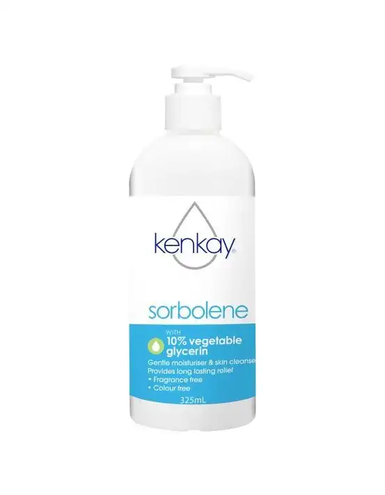 Kenkay Sorbolene With 10% Vegetable Glycerin Pump 325ml