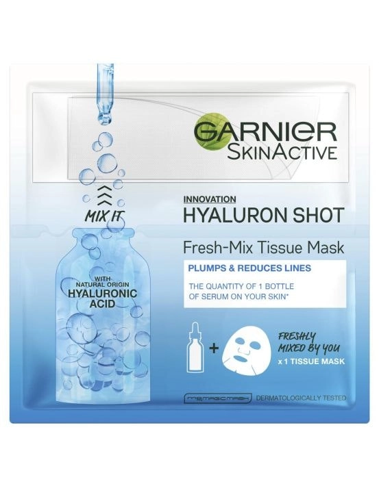 Garnier Fresh Mix Tissue Face Mask Hyaluronic Acid