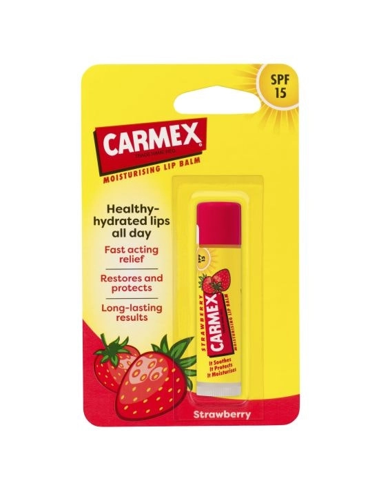 Carmex Strawberry Click Stick Spf15 4.25g