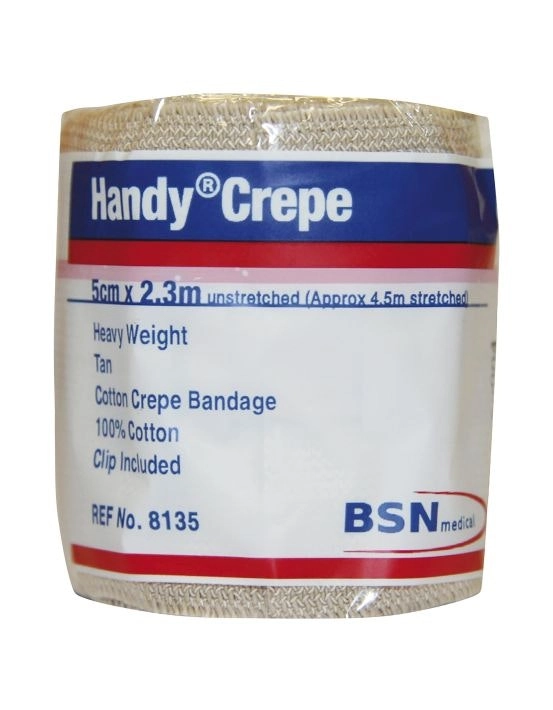 HANDY Crepe Heavy Tan 5cm x 2.3m