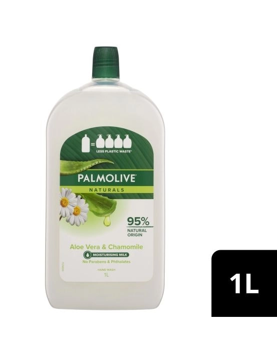 Palmolive Naturals Aloe Vera & Chamomile Refill Handwash 1L