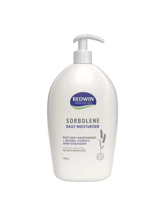 Redwin Sorbolene Daily Moisturiser 550ml