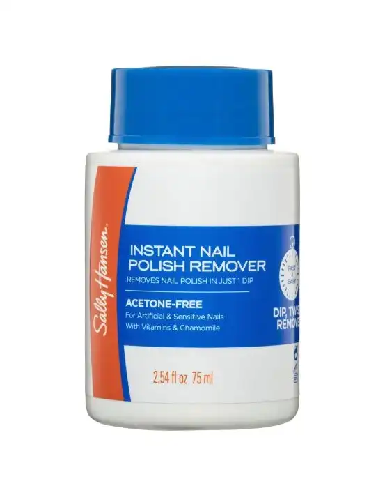 Sally Hansen Instant Nail Polish Remover Pot Acetone Free 75ml