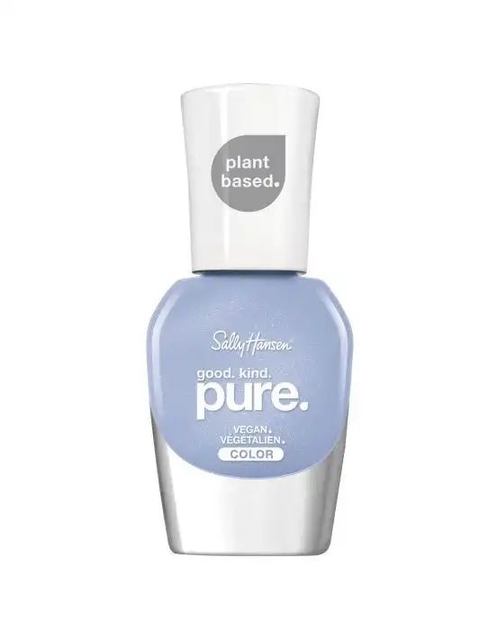 Sally Hansen Good.Kind.Pure. Nail Polish 370 Crystal Blue