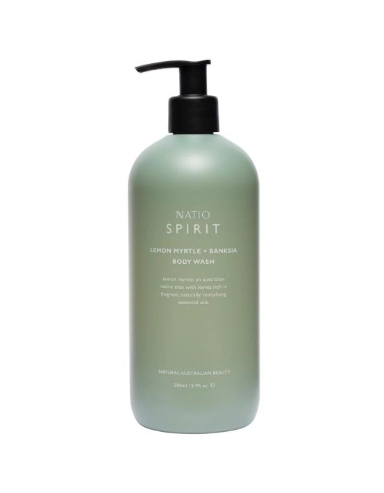 Natio Spirit Lemon Myrtle & Banksia Bodywash 500ml