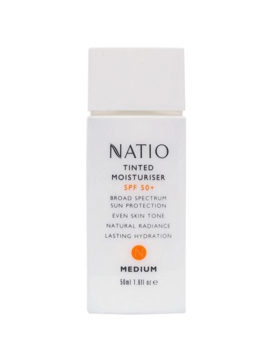 Natio Tinted Moisturiser Medium SPF50+ 50ml