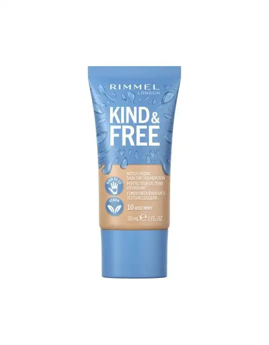 Rimmel Kind & Free Moisturising Skin Tint Foundation 10 Rose Ivory