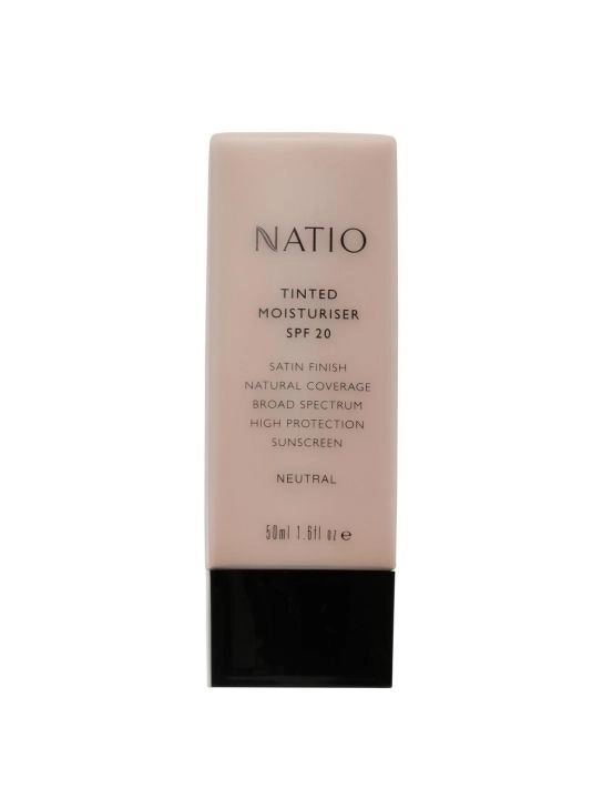 Natio Tinted Moisturiser SPF 20 In Neutral 50ml