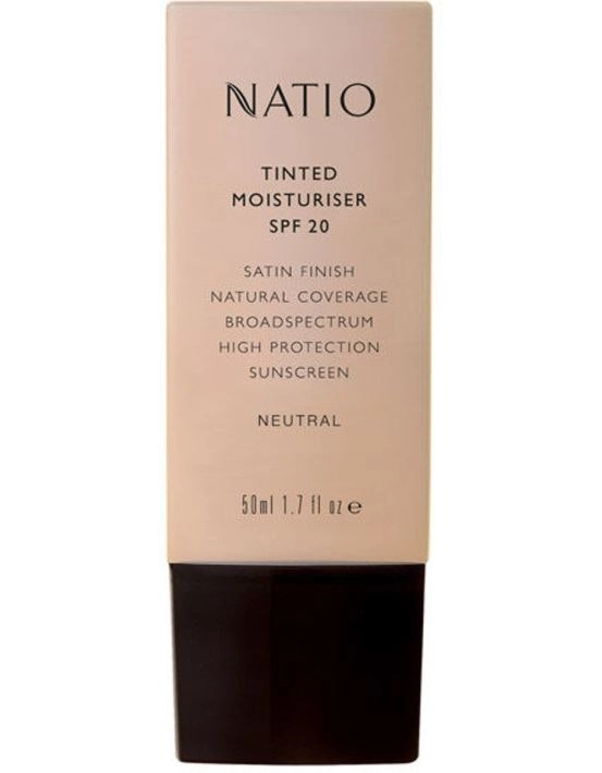 Natio Tinted Moisturiser SPF20 In Honey 50ml