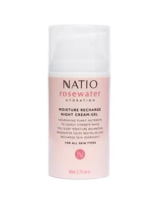 Natio Moisture Recharge Night Cream-Gel