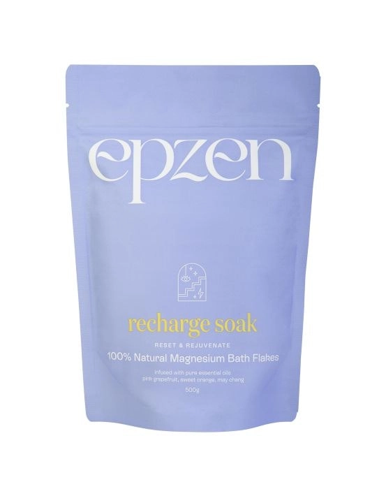 EpZen Magnesium Bath Flakes Recharge Soak 500g