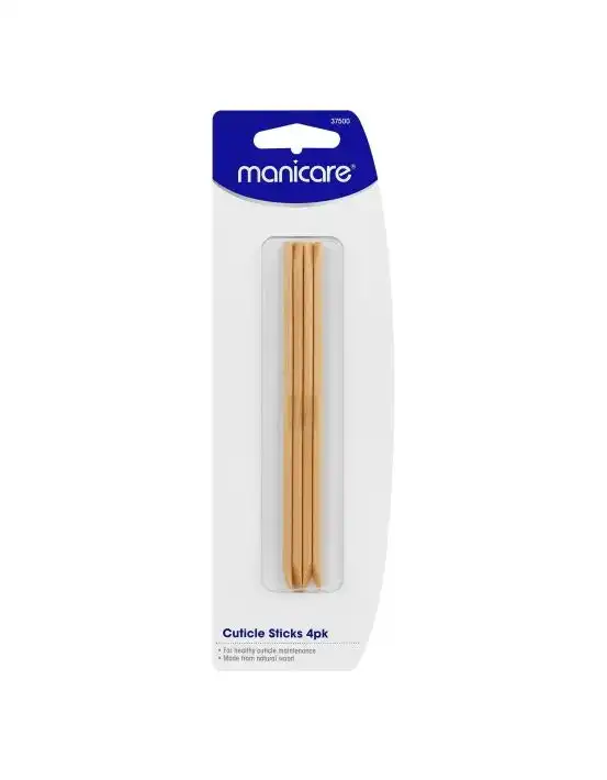 Manicare Cuticle Sticks 4 Pack