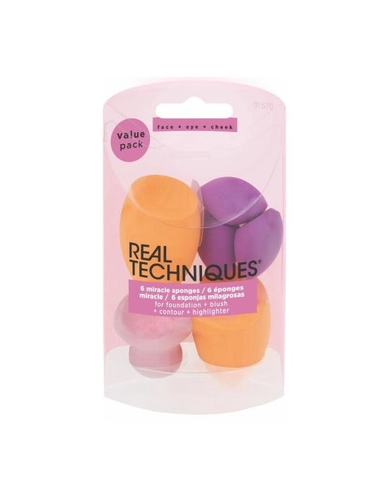 Real Techniques Miracle Sponges 6 Piece Set